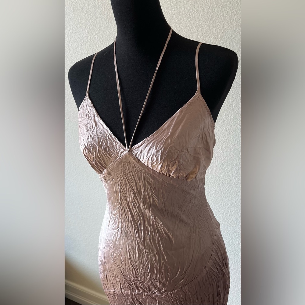 Guess Silk Bias Cut MIDI Dress